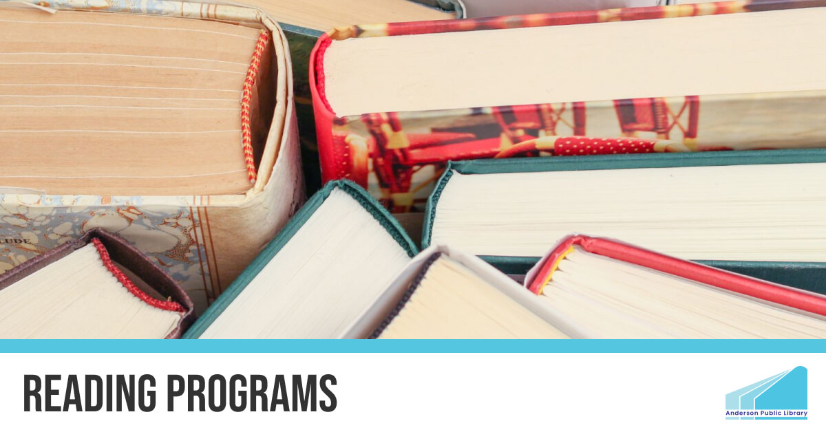 Reading Programs Anderson Public Library